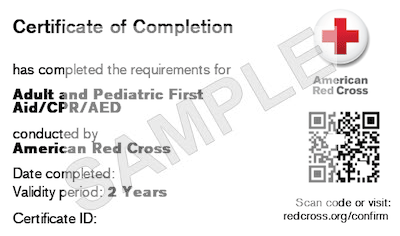 American Red Cross CPR Certification